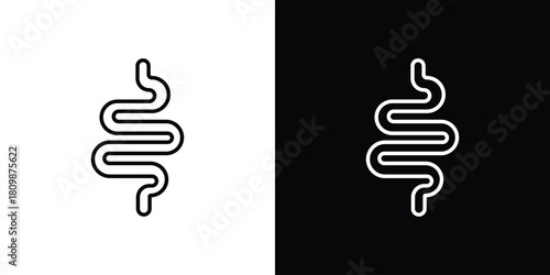Intestines icon. Modern simple vector collection