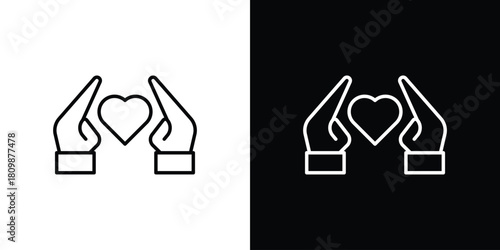 Life insurance icon. Modern simple vector collection