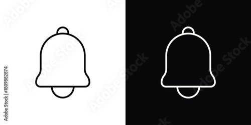 Notification icon. Modern simple vector collection