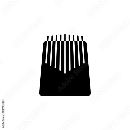 Small String Instrument Icon - Folk or Traditional Zither