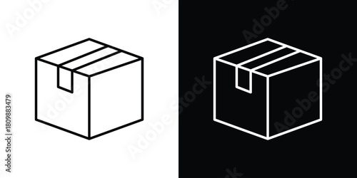 Package icon. Modern simple vector collection