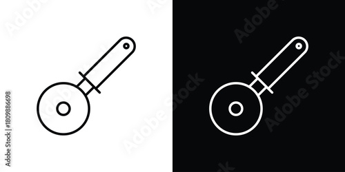 Pizza Slicer icon. Modern simple vector collection