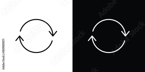 Refresh icon. Modern simple vector collection
