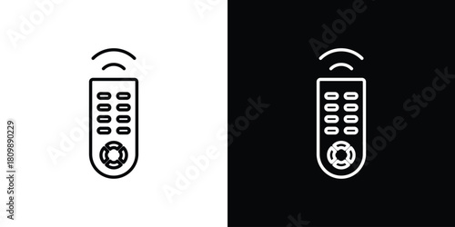 Remote control icon. Modern simple vector collection