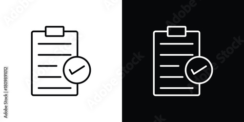 Result icon. Modern simple vector collection