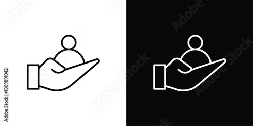 Retention icon. Modern simple vector collection