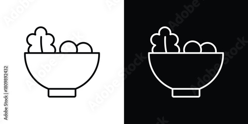 Salad icon. Modern simple vector collection