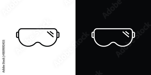 Safety goggles icon. Modern simple vector collection