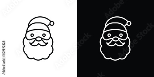 Santa Claus icon. Modern simple vector collection