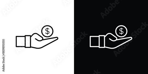 Savings icon. Modern simple vector collection