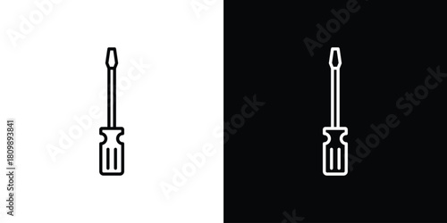 Screwdriver icon. Modern simple vector collection