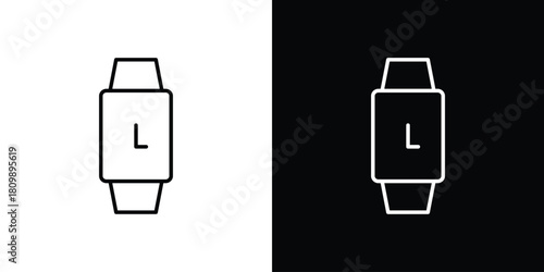 Smartwatch icon. Modern simple vector collection