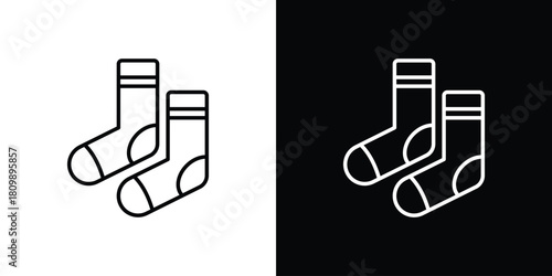 Socks icon. Modern simple vector collection