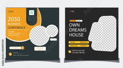 Real estate social media flyer