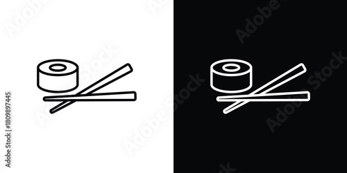 Sushi icon. Modern simple vector collection