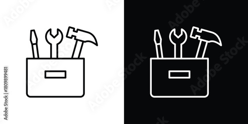 Toolbox icon. Modern simple vector collection