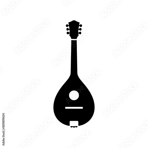 Small Guitar or Ukulele String Instrument Icon