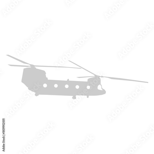 Transport Helicopter Shadow