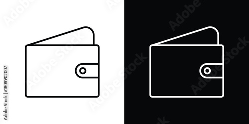 Wallet icon. Modern simple vector collection