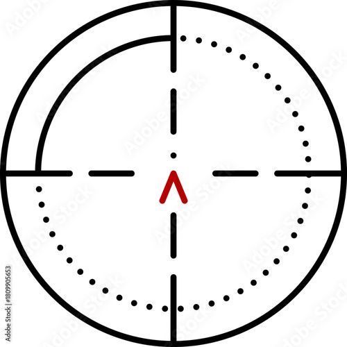 Sniper target focus icon