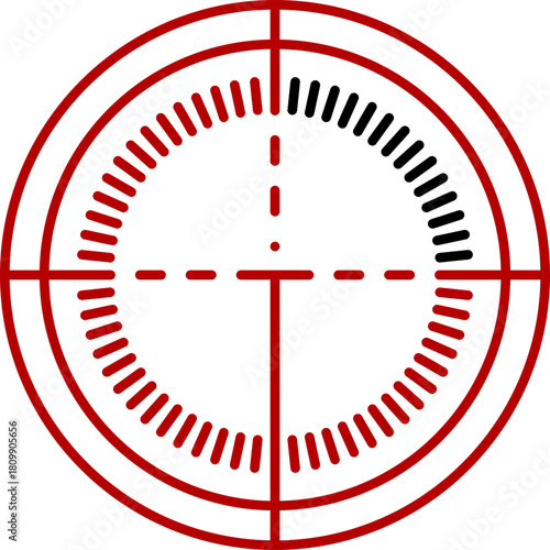 Sniper target focus icon