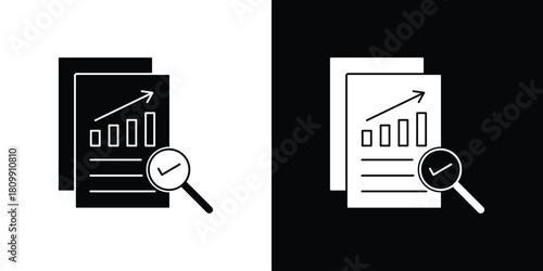 Analytics report icon - perfect for UI UX design