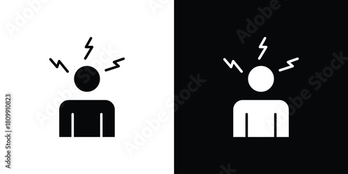 Anxiety icon - perfect for UI UX design