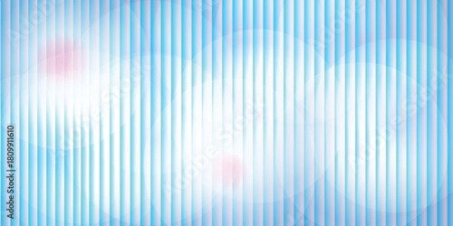 Abstract Holographic glass distortion in pastel lilac, peach and sky blue. , vector illustration