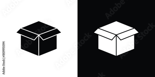 Box opened icon - perfect for UI UX design