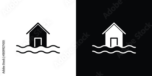 Flood icon - perfect for UI UX design