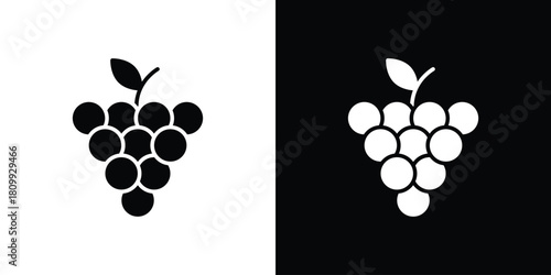 Grapes icon - perfect for UI UX design