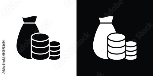 Income icon - perfect for UI UX design