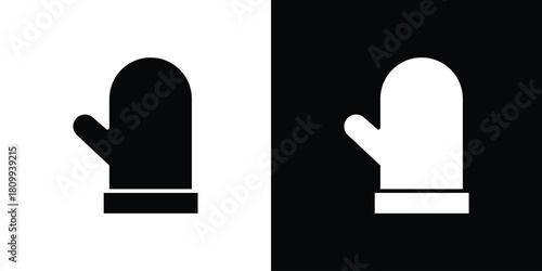 Oven mitt icon - perfect for UI UX design