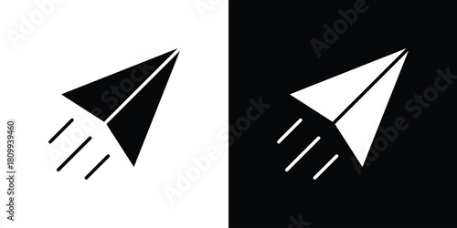 Paper plane icon - perfect for UI UX design