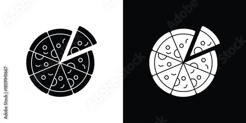 Pizza icon - perfect for UI UX design