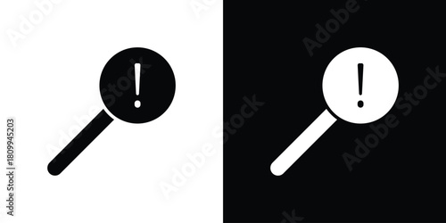 Risk analysis icon - perfect for UI UX design