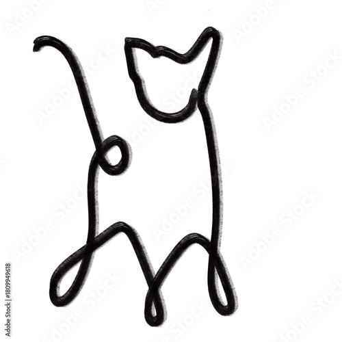 cat icon drawing 