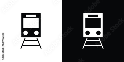 Train icon - perfect for UI UX design