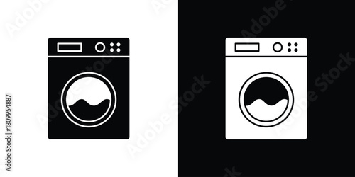 Washing machine icon - perfect for UI UX design