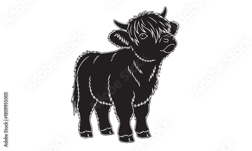 American Bison Silhoutte