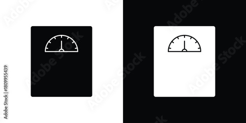 Weight scale icon - perfect for UI UX design
