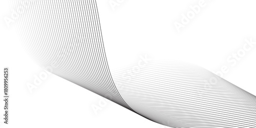 Dynamic minimal smoke sound line. Energy abstract smooth colorful gradient frequency isolated element creative blend. Science tech swirls with thin twisted connected vibration simple grid.	