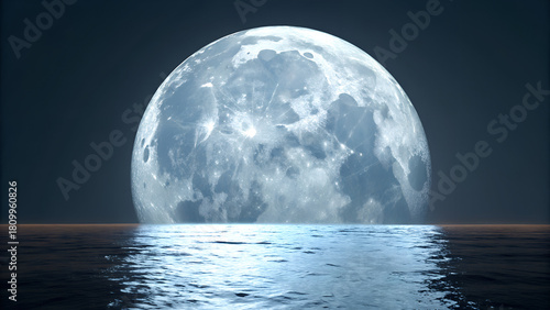 moon isolated on white or transparent png
