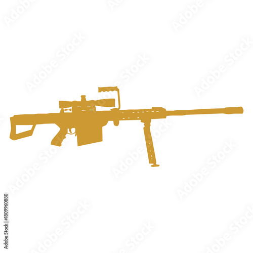 Sniper Rifle Silhouette