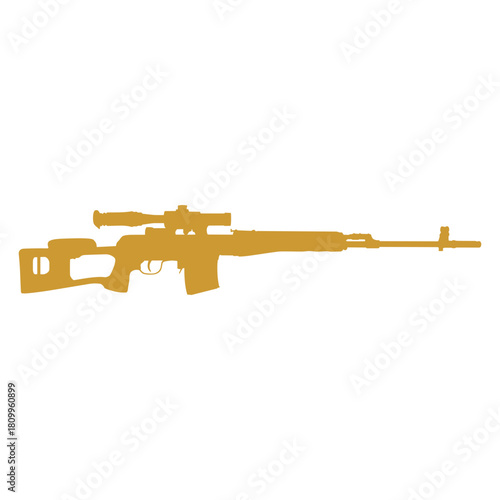 Golden Sniper Rifle Icon