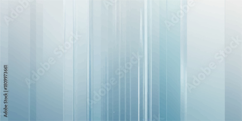 Soft blue vertical-lines abstract vector background with smooth gradients and modern translucent light effects.