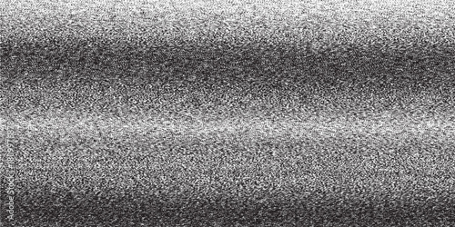 Dark, Uniform Digital Noise Glitch Texture Simulating Classic TV Broadcast Static