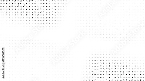 Soft halftone corner wave dotted texture with gentle radiating patterns forming a minimal abstract background ideal for clean layouts refined design themes and contemporary visual compositions