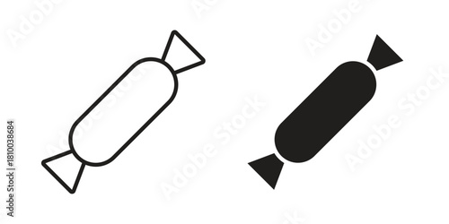 Candy-sweet icon collection. modern simple icons for web