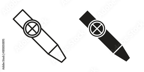 Kazoo icon collection. modern simple icons for web